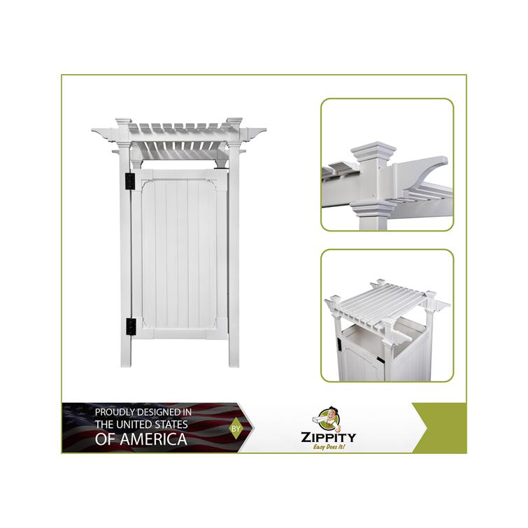 Hampton Vinyl Outdoor Shower Kit